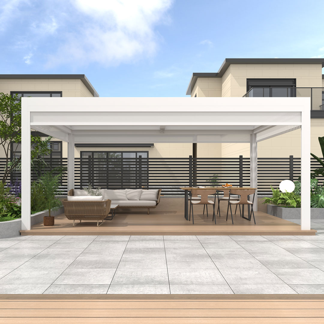 Is the Manual Pergola Suitable for All Seasons?