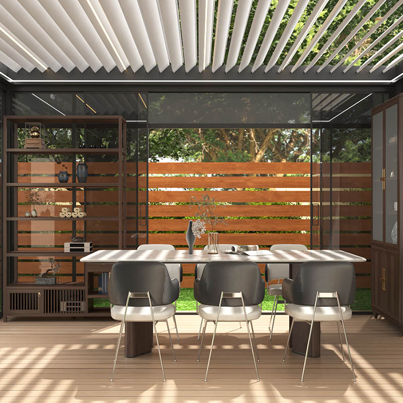 Manual Louvered Pergola